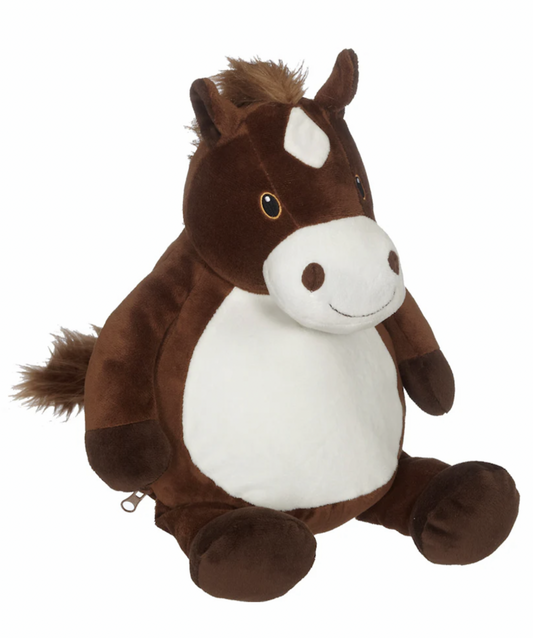 Horse Stuffed Animal - Embroidery Keepsake