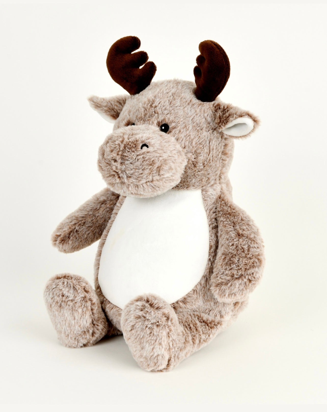 Moose Stuffed Animal - Embroidery Keepsake