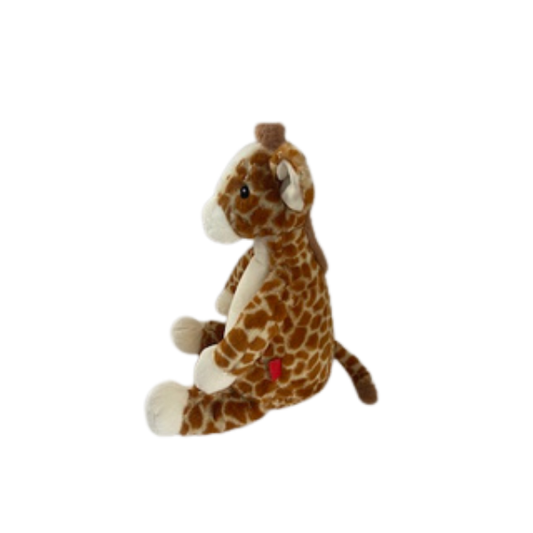 Giraffe Stuffed Animal- Embroidery Keepsake
