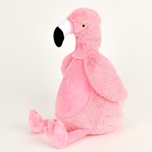 Flamingo Stuffed Animal - Embroidery Keepsake