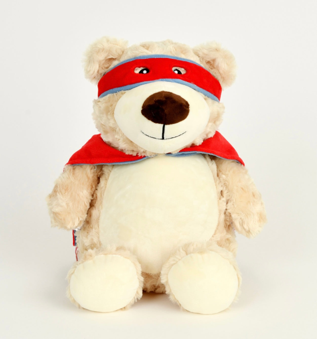 Hero Bear Stuffed Animal- Embroidery Keepsake