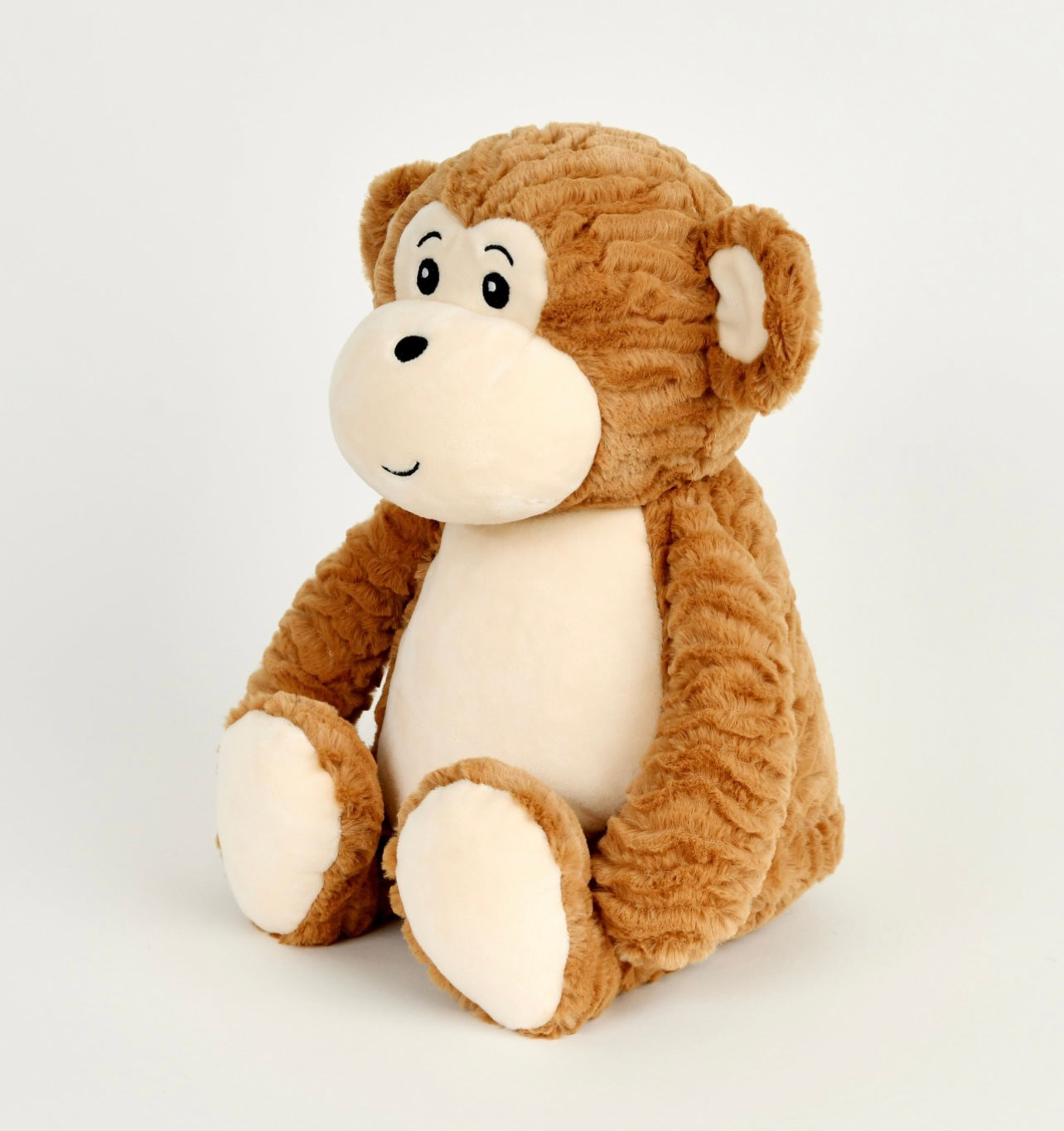 Monkey Stuffed Animal- Embroidery Keepsake