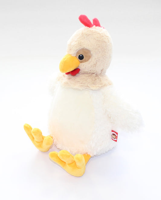Chicken Stuffed Animal- Embroidery Keepsake